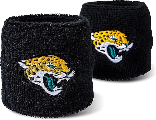 Miniatura 18 de Franklin Sports Muñequeras con Logotipo de Equipo de la NFL - Par de Muñequeras Juveniles para Disfraces y Uniformes