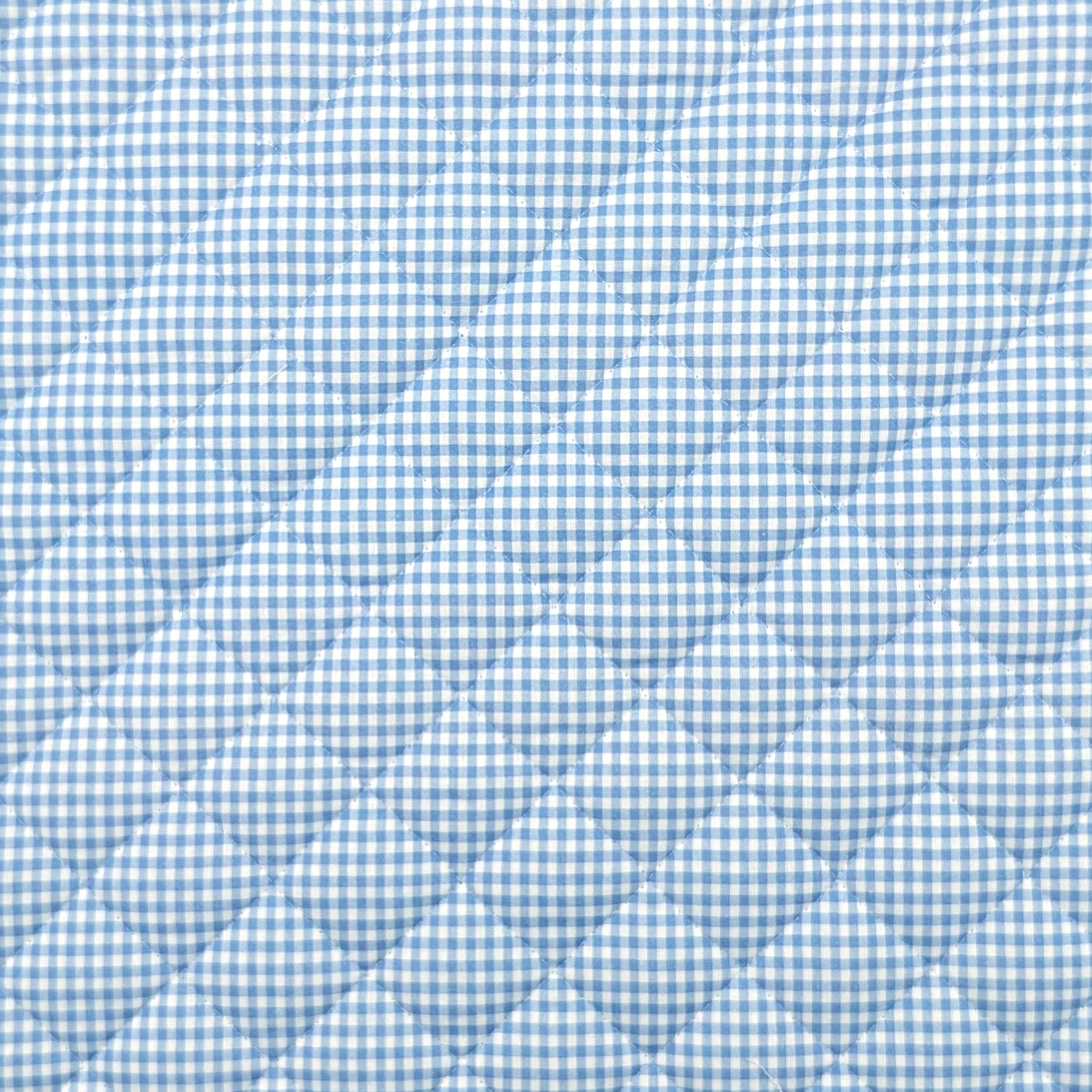 Panini Tessuti Saco de Dormir para niños y niñas de 2 a 6 años - Tejido Acolchado 100% algodón, para Dormir en la guardería y en casa - Made in Italy (Saco de Dormir Cuadrados Azules