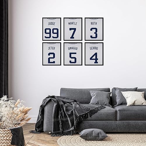 Miniatura 5 de TnT Prints Póster de los Yankees de Nueva York, recuerdos de los Yankees, decoración de los Yankees, decoración de pared de los Yankees, decoración