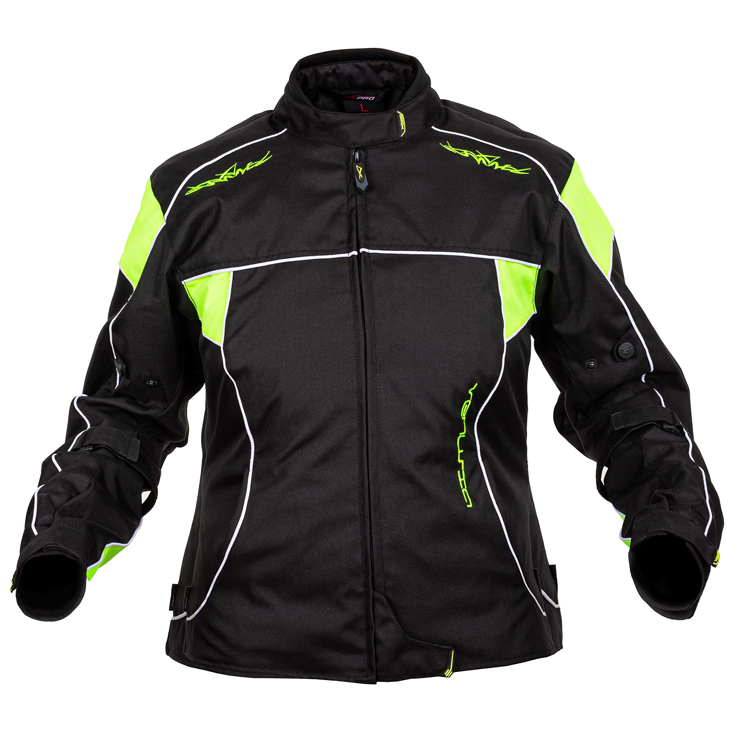 A-pro Scooters Chaqueta Señora Moto protectores CE Mujeres extraíble térmica