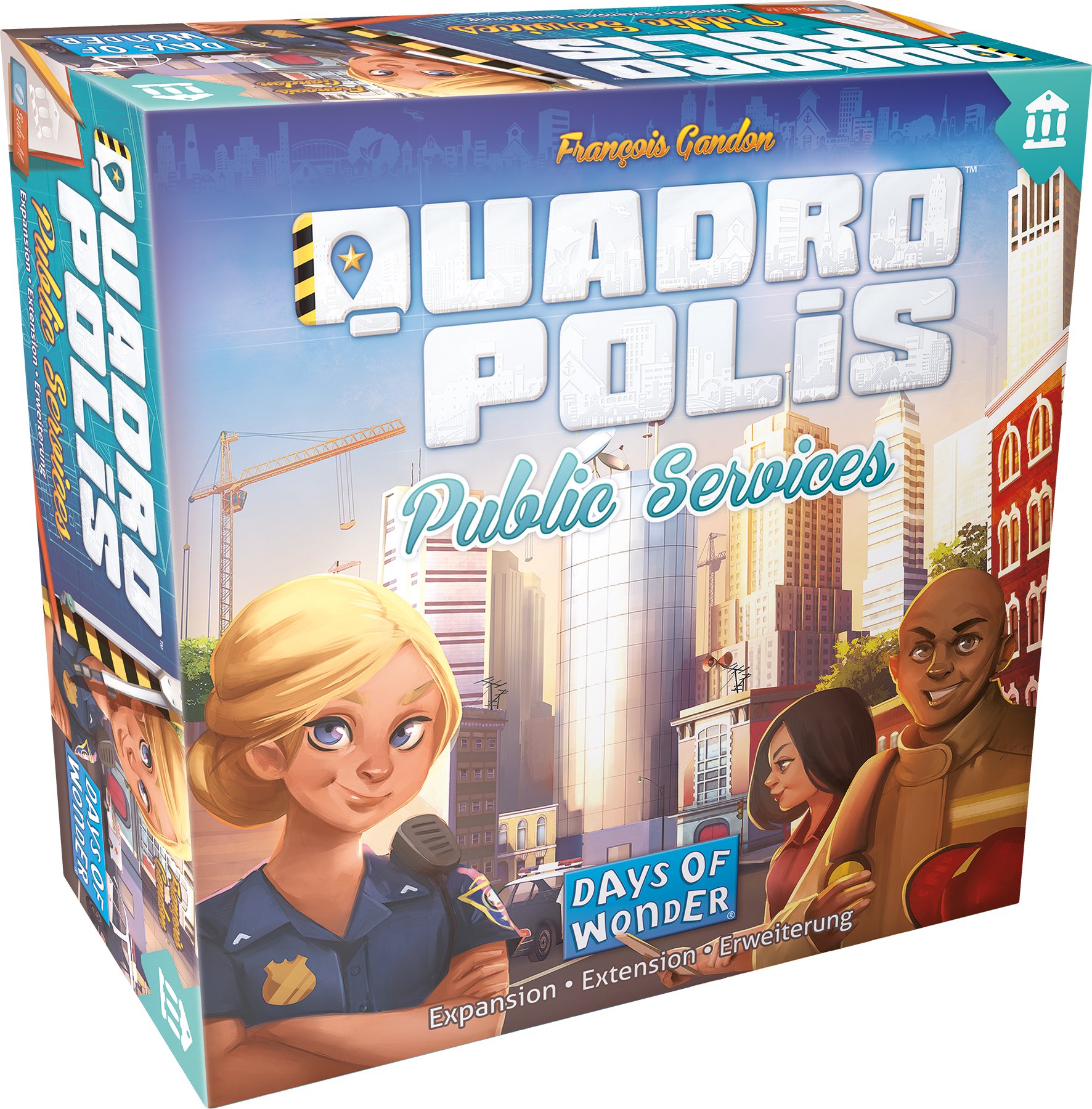 Asmodee - BOARD GAME - Multicoloured qua02fr, Multicolored, Medium