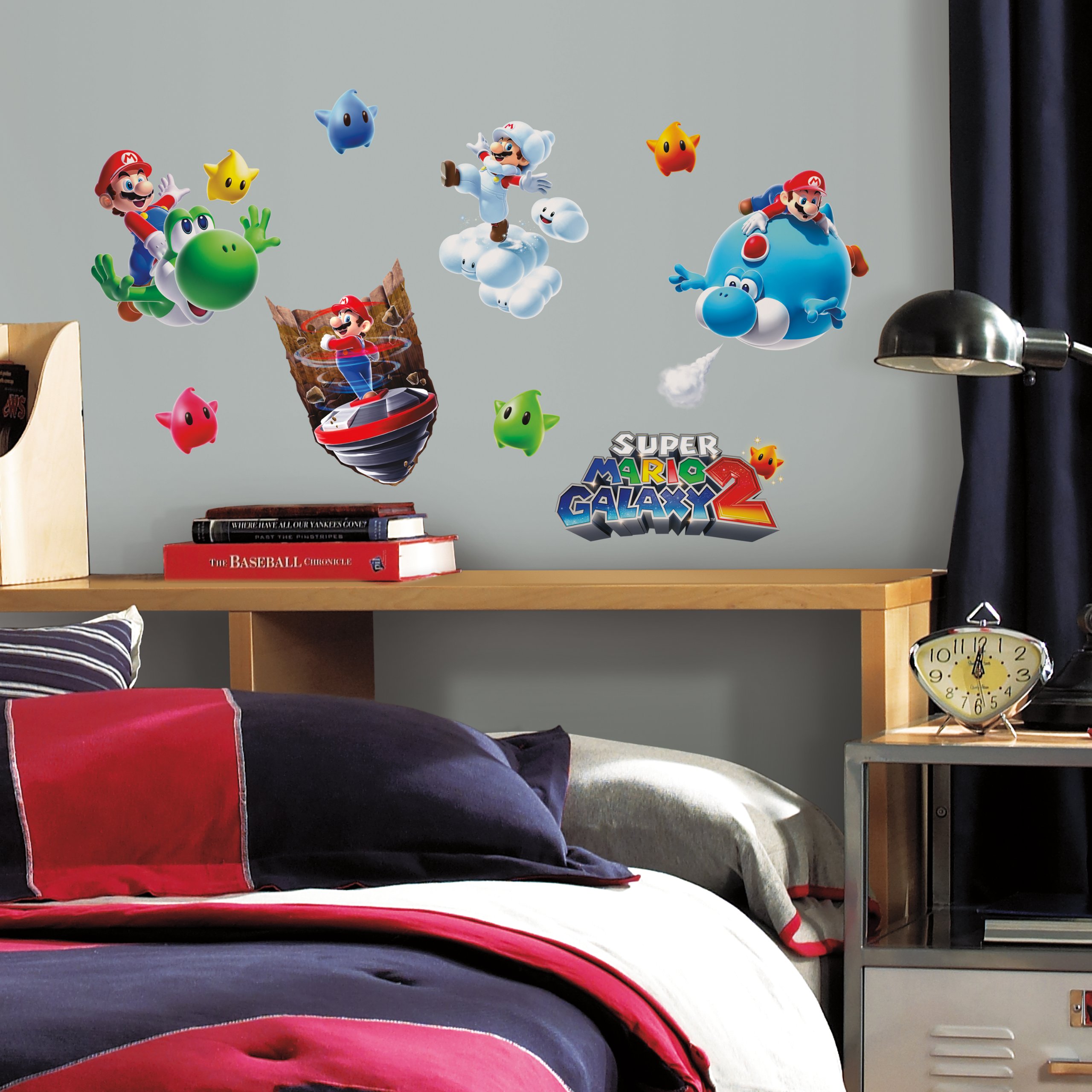 Stickers Mario Galaxy – Décalcomanies Pour Borne D'arcade – Universels