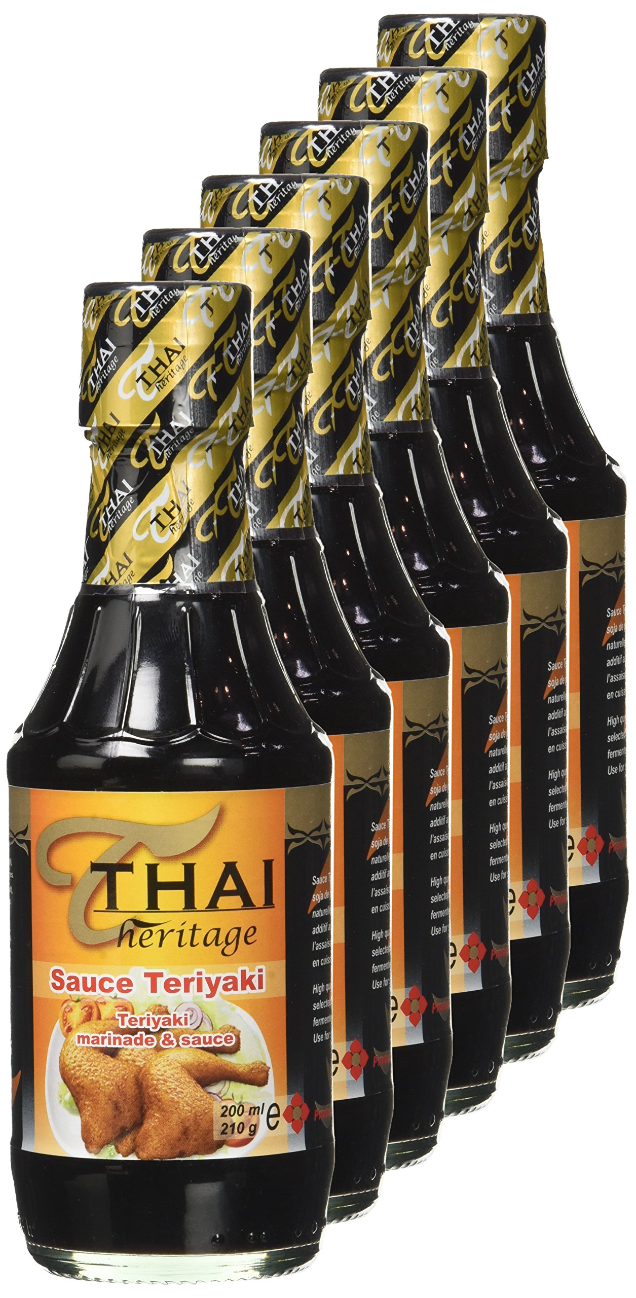 THAI HERITAGE Sauce Teriyaki 210 g - Lot de 6