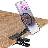 KKECHR マグセーフスマホスタンド クリップ型 ブラック