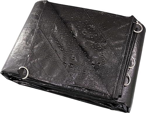 Lona resistente de 10 x 12 pulgadas, anillo de metal en forma de D de 14 mil, impermeable, resistente a los rayos UV, diseño triangular, esquinas y disponible en Yaxa Venezuela