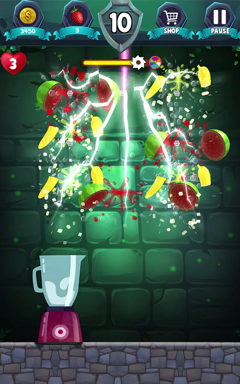 Fruit Cutting Games Ninja Slice Master Match 3 Fruit Puzzle Games