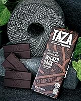 Vista 4 de Taza Chocolate Organic Amaze Bar 95% Stone Ground, Wicked Dark, 2.5 Ounce (6 Count), Vegan
