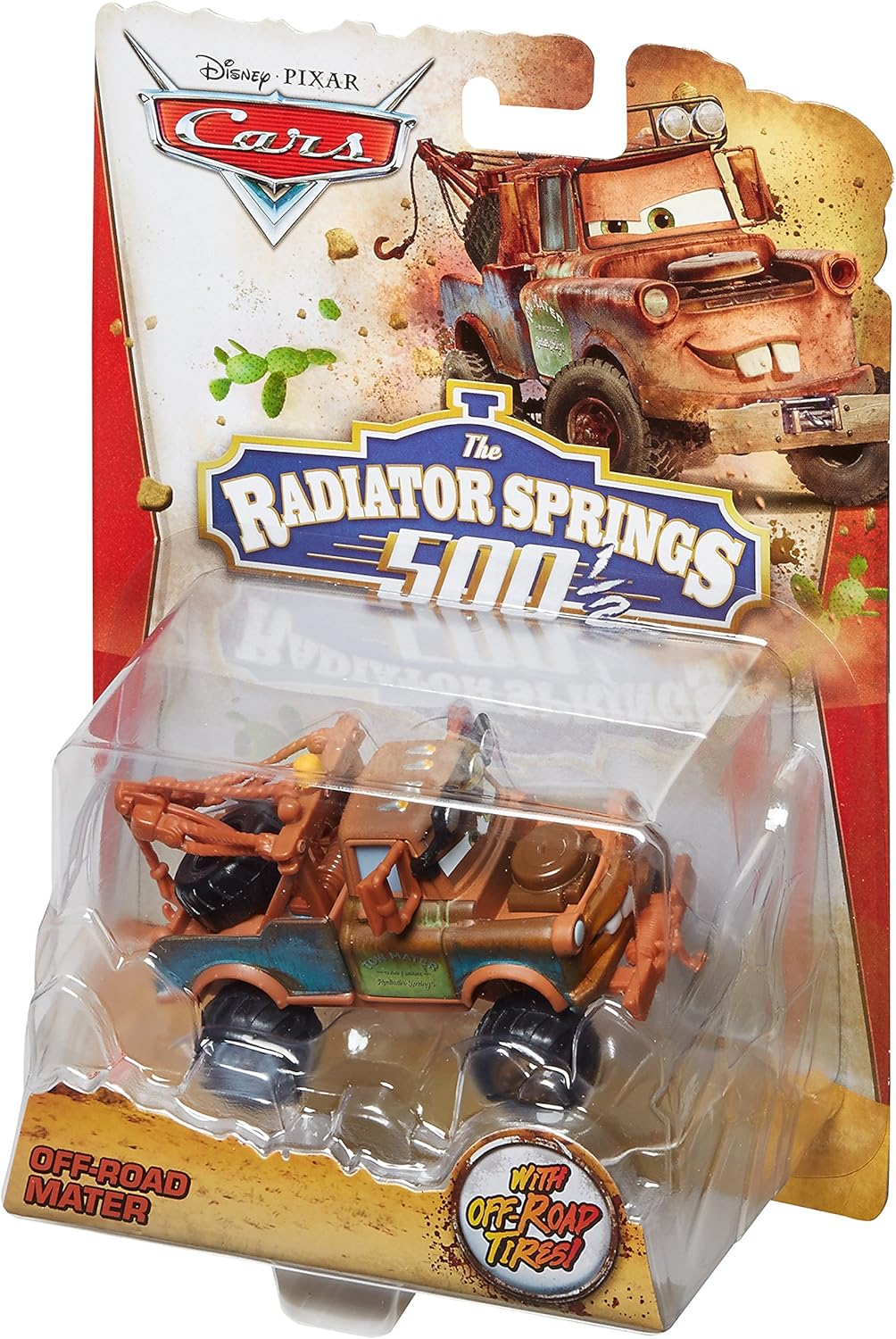 Disney Car Toys RS 500 Diecast Offroad Mater