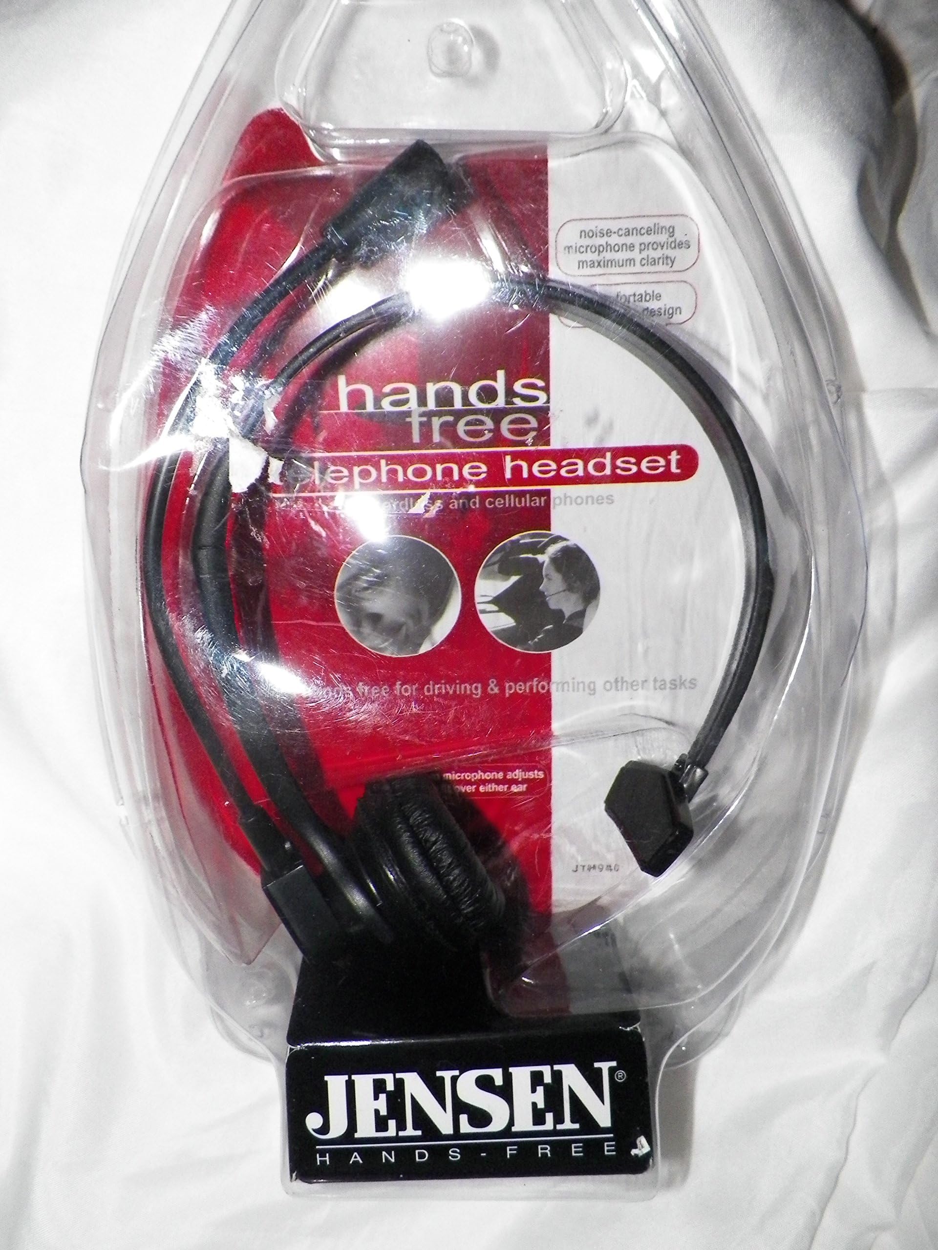 Jensen JTH940 Hands Free Headset (Black)