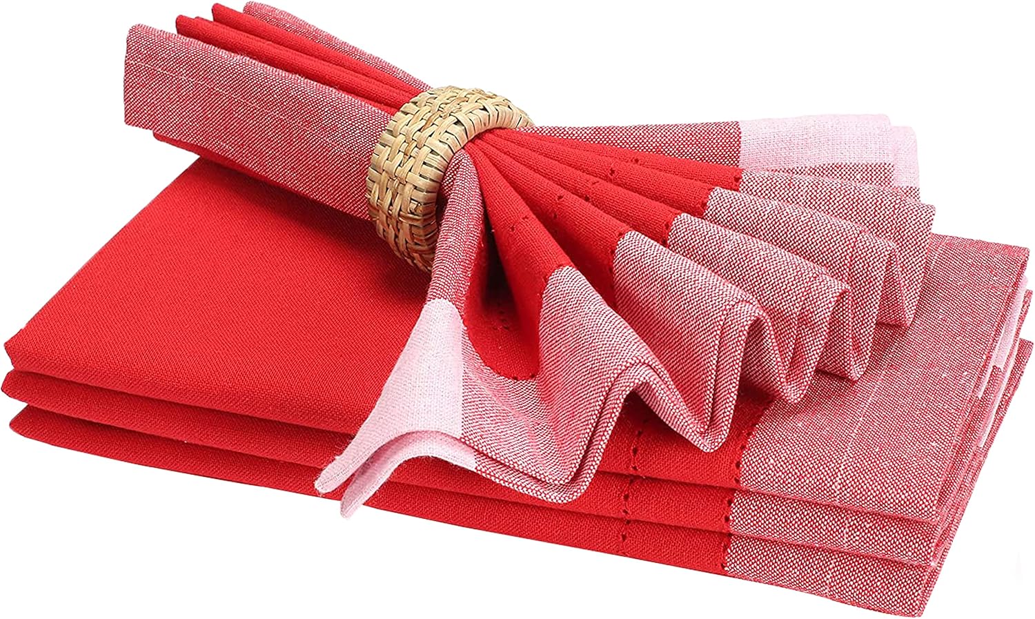 Cloth Napkins,Cotton Napkins,Christmas Dinner Napkins Cloth,Cloth Napkins Set of 4