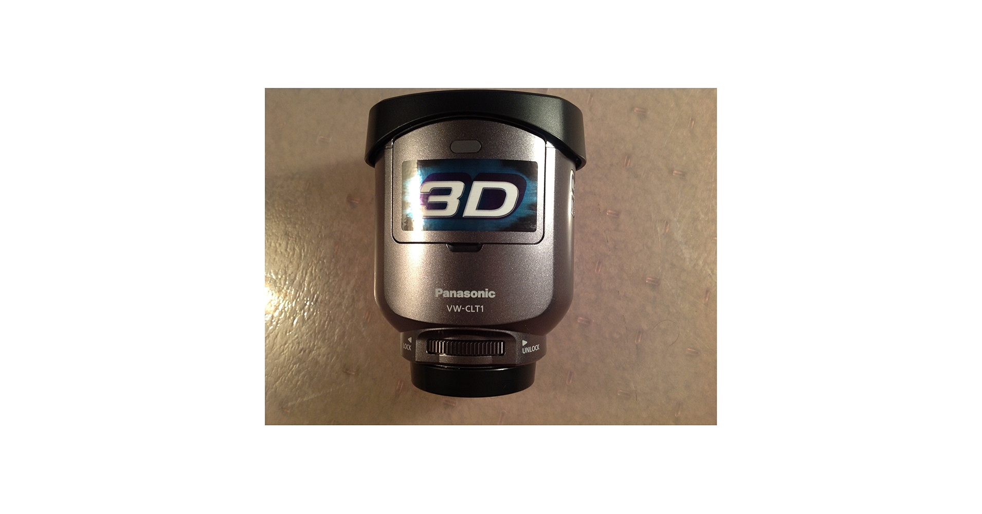 パナソニックビデオカメラ用3D Conversion  LensVW-CLT-1 Amazon.com : Panasonic VW-CLT1 Panasonic 3D Lens for HDC HD
