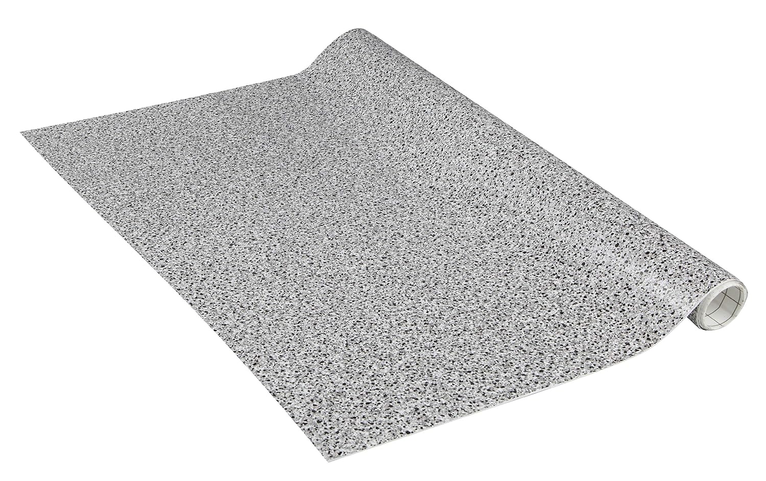 Venilia Adhesive Film, Decorative Film, Stone Look, Furniture Film, Wallpaper, self-Adhesive Film, PVC, Phthalate- 67.5 cm x 1.5 m, 53400, Granite Grey