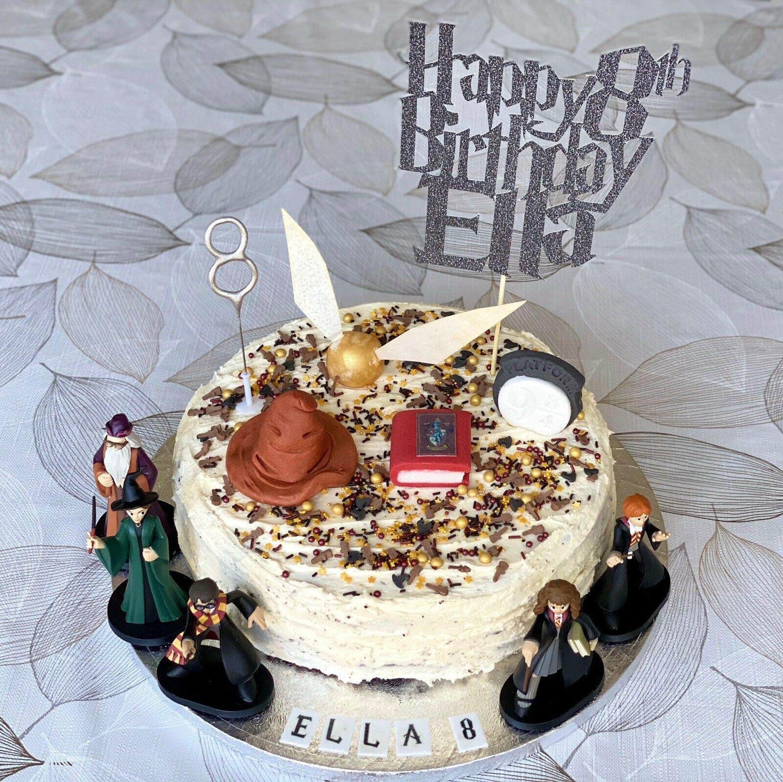 Harry Potter Cake Toppers Edible Icing Personalised Birthday