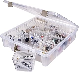 FLAMBEAU INC SUPER SATCHEL BINS TRANSLUCNT, us:one size