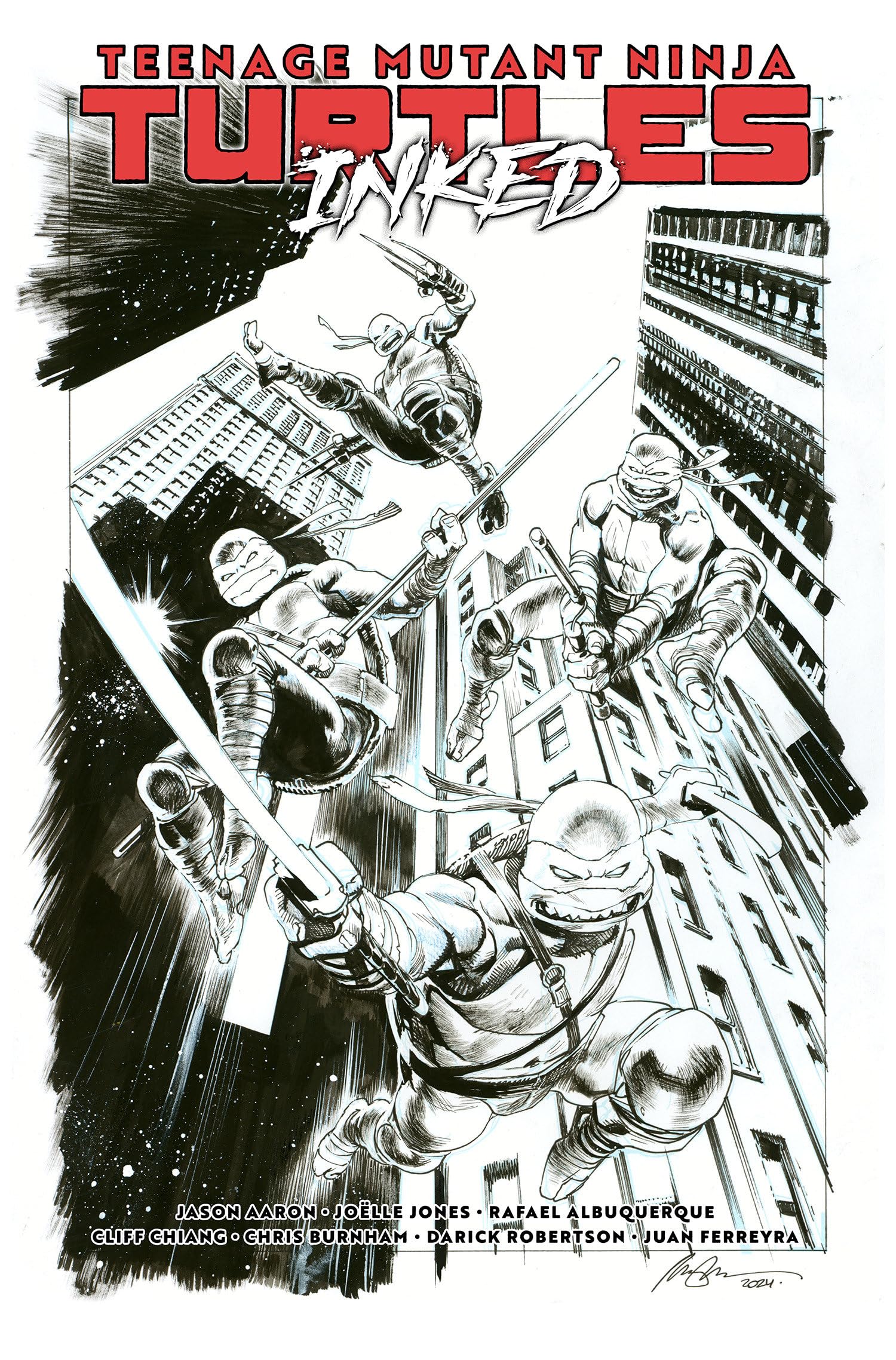 Teenage Mutant Ninja Turtles, Vol. 1: Return to New York―Inked