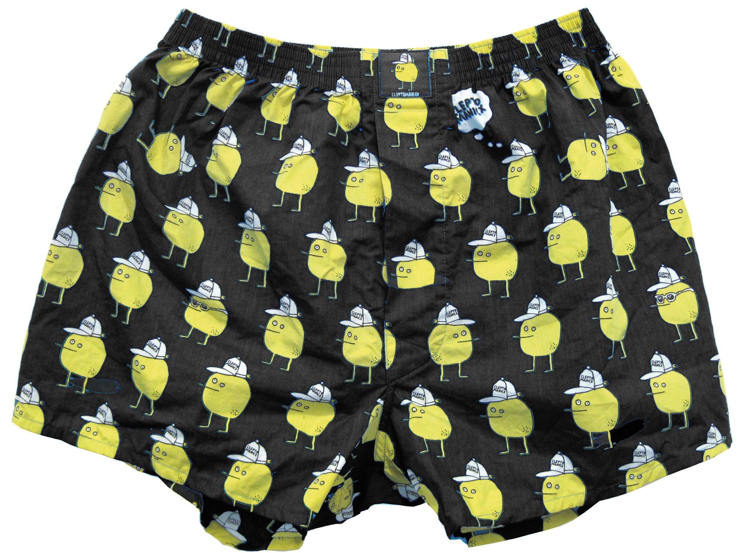 Lousy Livin Boxer 2 Pacco Toast&zitrone Viola / Black Mutande