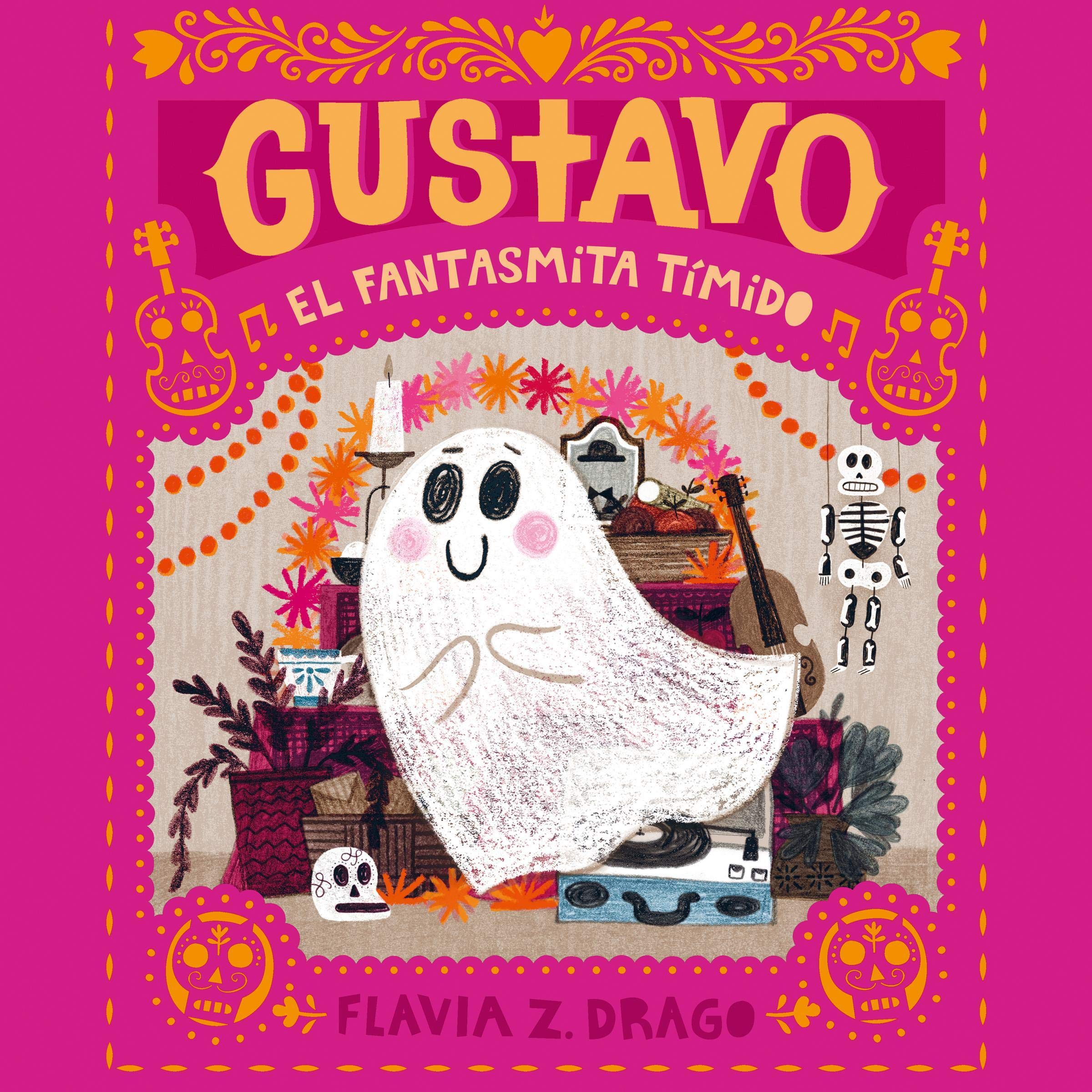 Cover art for Gustavo, el fantasmita tímido [Gustavo, the Shy Ghost]
