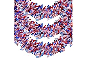 39.4 Ft 4th of July Decorations Patriotic Garland