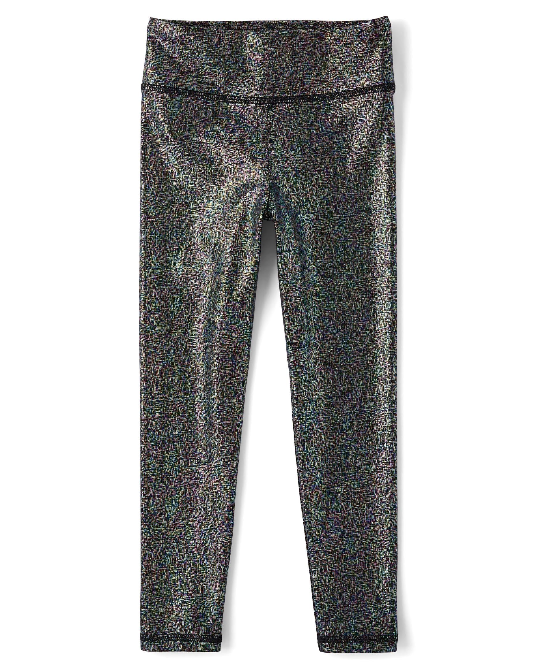 The Children's Place Big Girls' Glitter Leggings