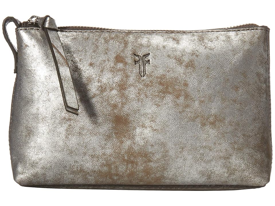 

Frye Make-Up Case (Silver Metallic) Cosmetic Case