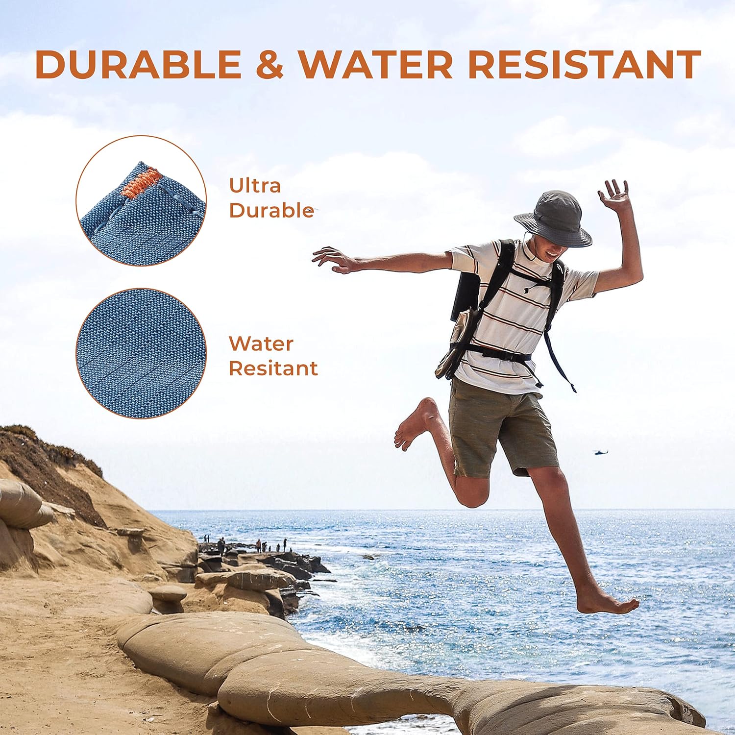 Allett Hybrid Card Wallet, Indigo Blue | Nylon, RFID Blocking, Vertical Layout | Minimalist, Bifold, Card Holder, Water Resistant, Thin, Front Pocket | Holds 3-10+ Cards, Cash - Image 5