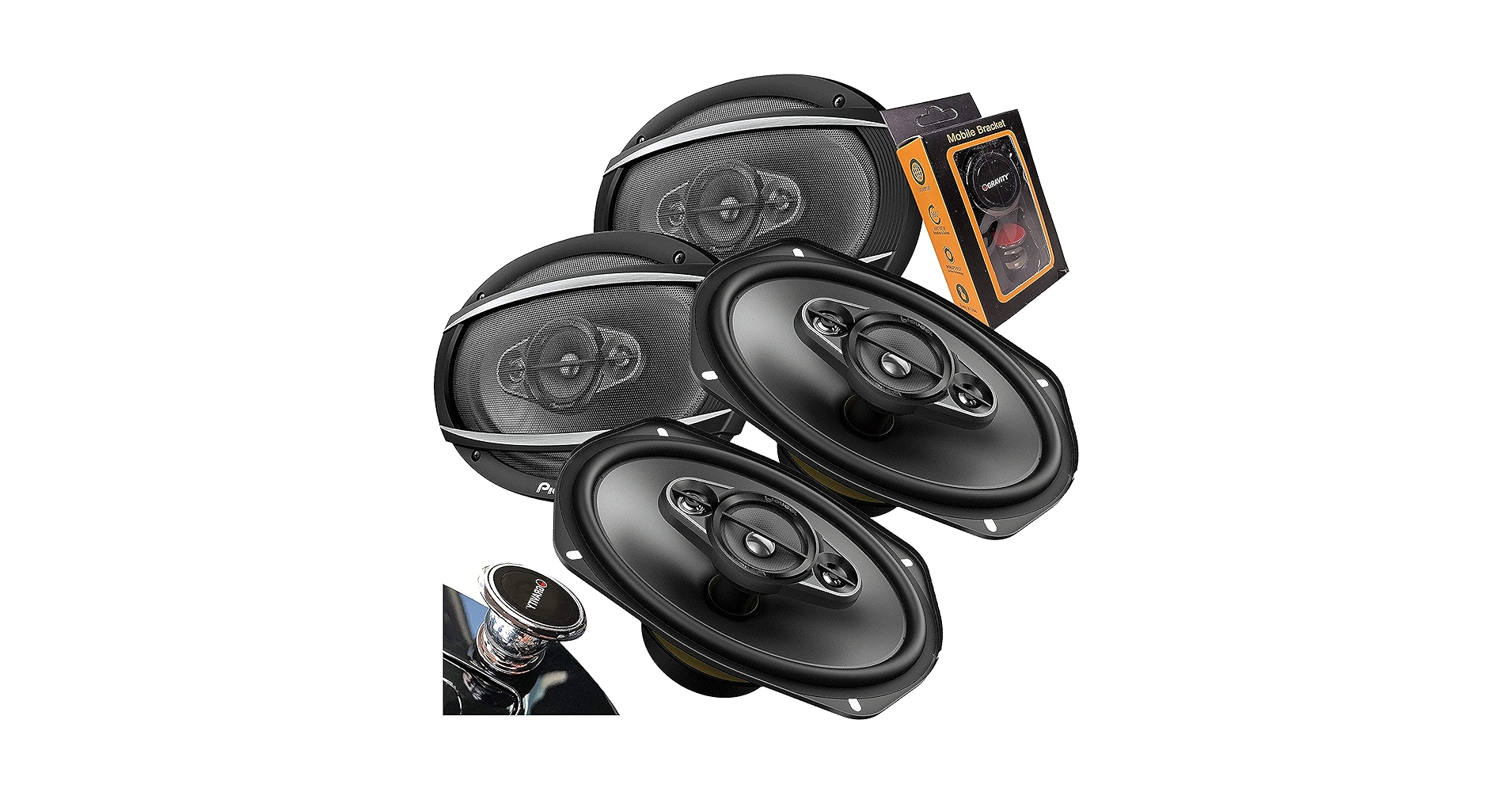 Amazon.com: 4X Pioneer TS-A6977S A-Series 6″ x 9″ 4-Way 650 Watts