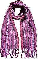 Luxurious 100% Baby Alpaca Scarf for Women - Handmade in Peru, Hypoallergenic, Ultra-Soft & Warm