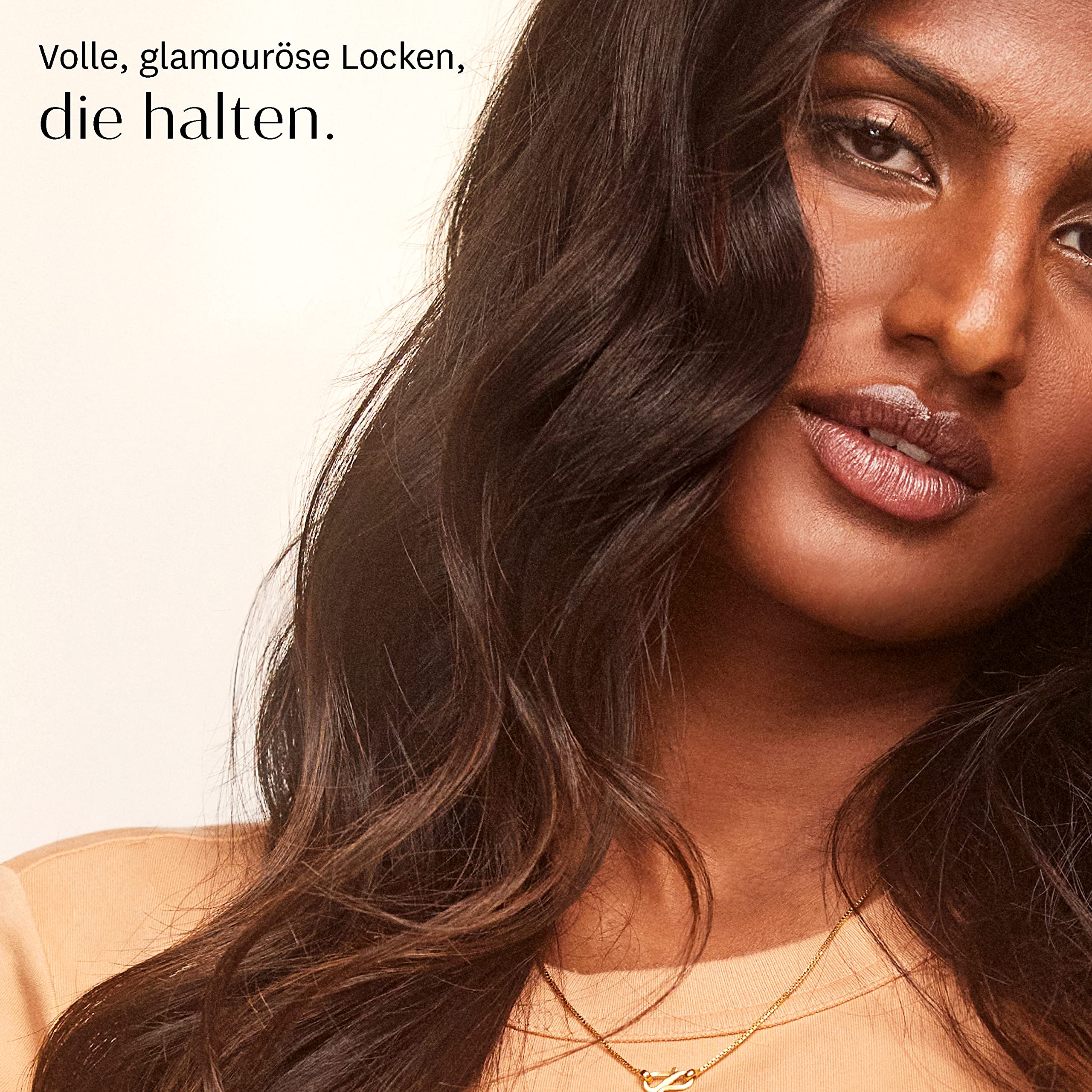 T3 SinglePass Curl –Professioneller Lockenstab, Langer Locken- und Stylingstab aus spezieller Keramikmischung mit unterschiedlichen Temperatureinstellungen für seidig-glänzende Locken und Wellen, Weiß