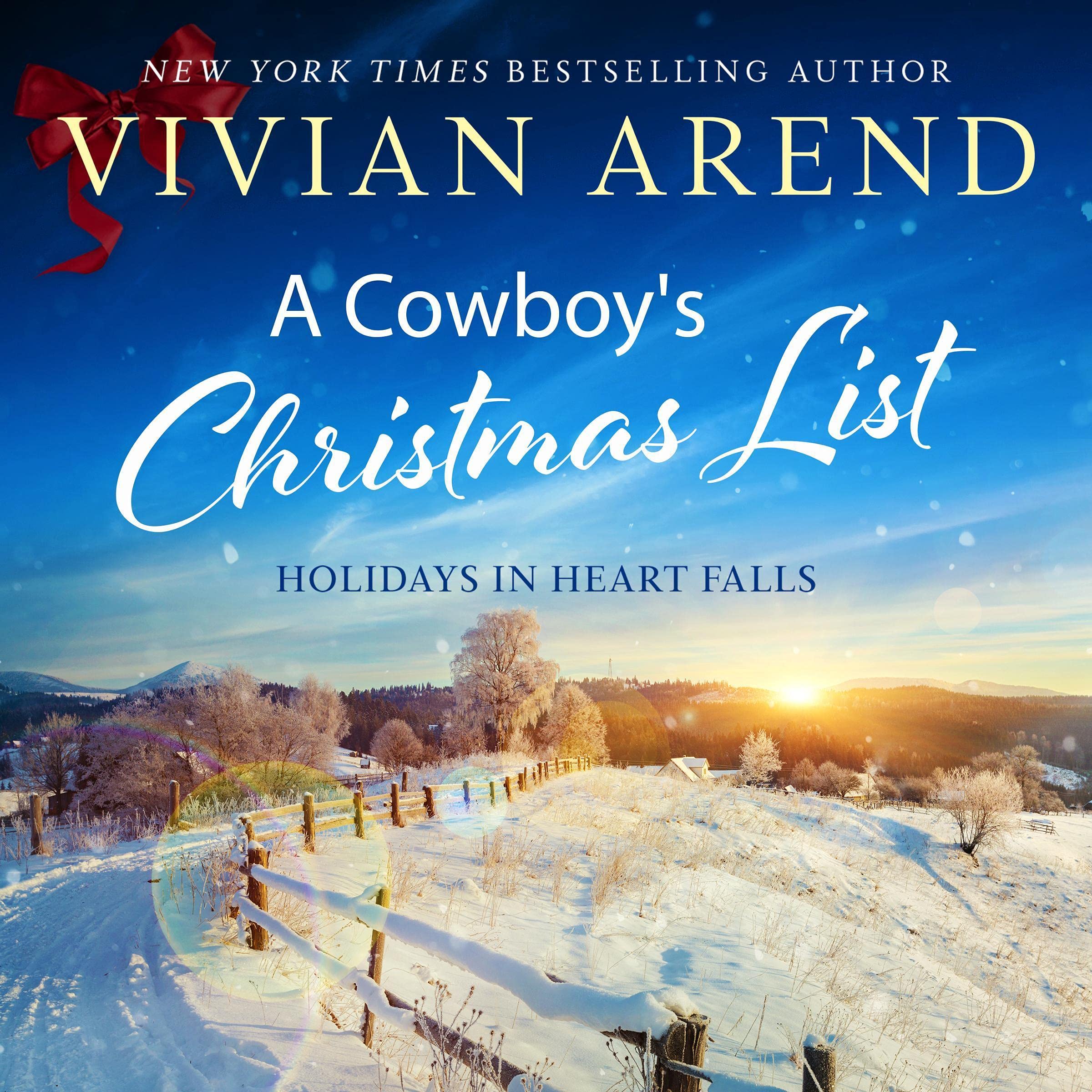 Cover art for A Cowboy's Christmas List