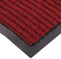 Vista 8 de Durable Spectra-Rib Tapete de entrada interior con respaldo de vinilo, 3 x 4 pies, color gris