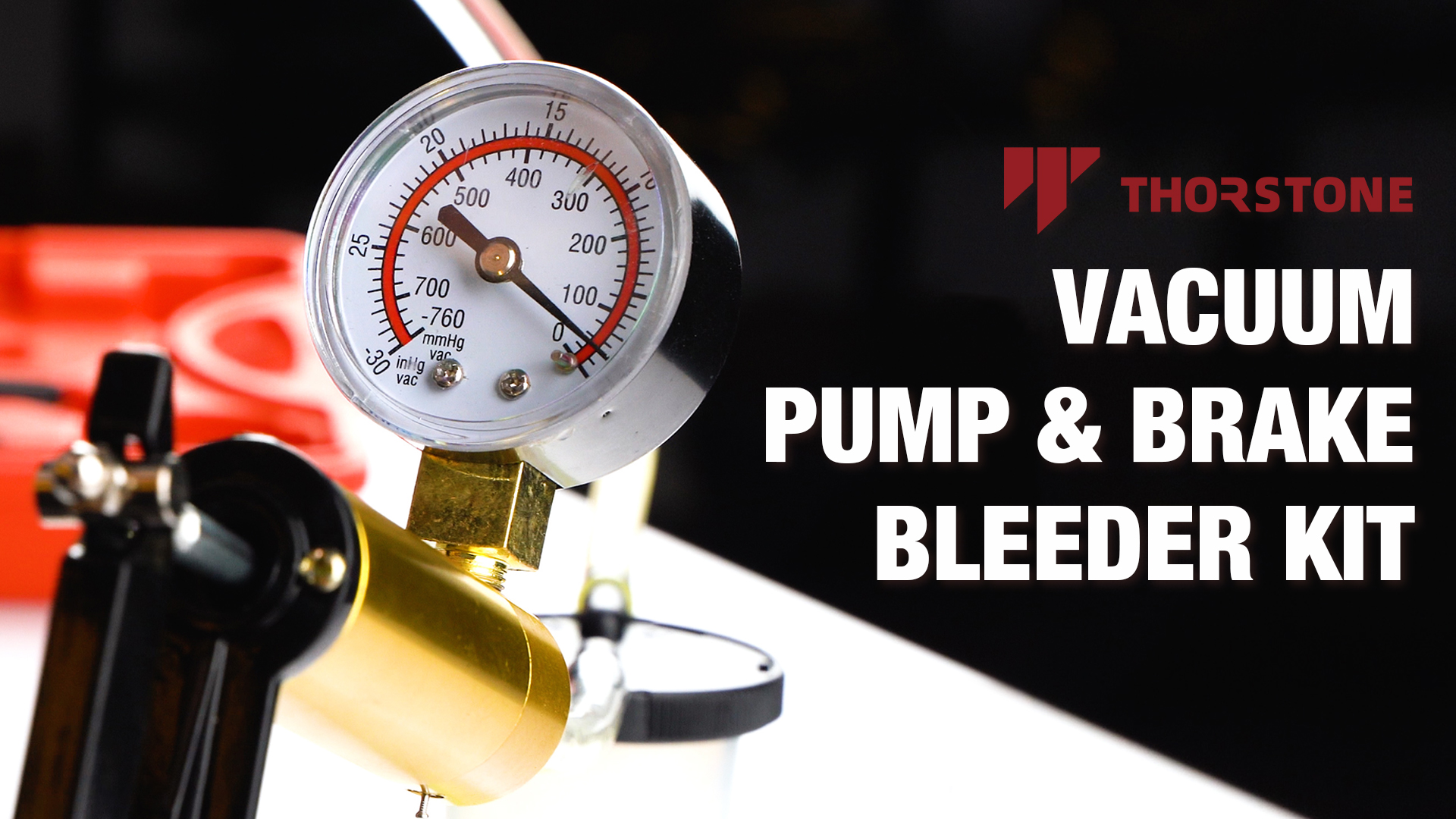 Watch Brake Bleeder Kit with Hand Held Vacuum Pump Tester