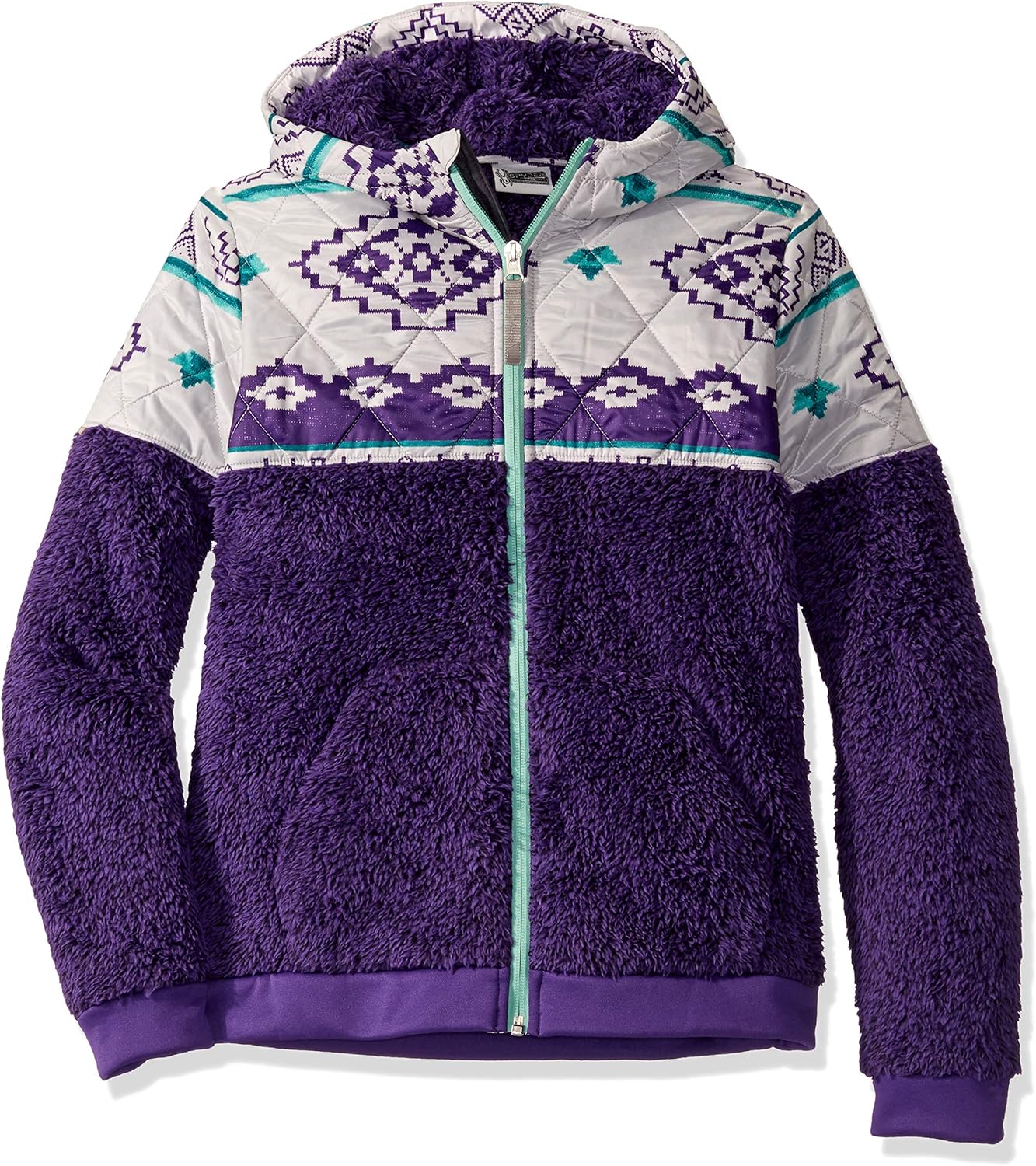 Spyder Girls' Park Hoodie Jacket: Clothing