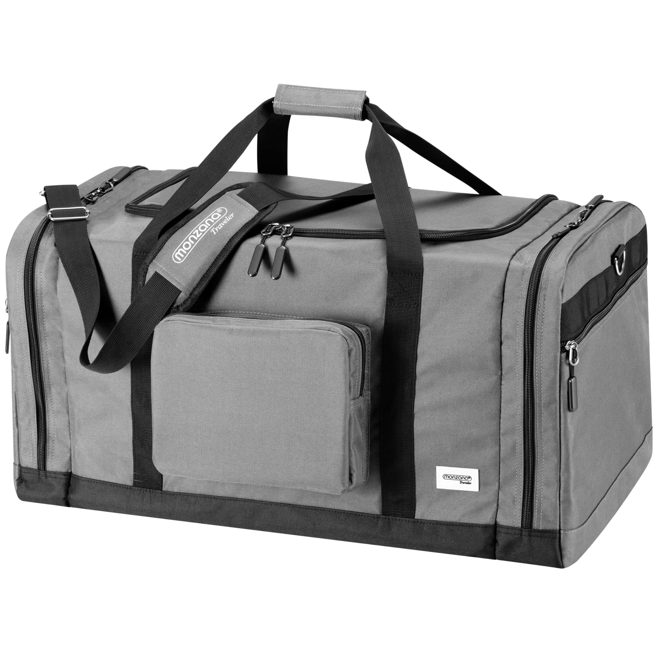 MONZANA® Sac de Voyage Sac de Sport 90L Fitness Football Transport Bandoulière Pad Amovible Réglable Weekender Duffelbag