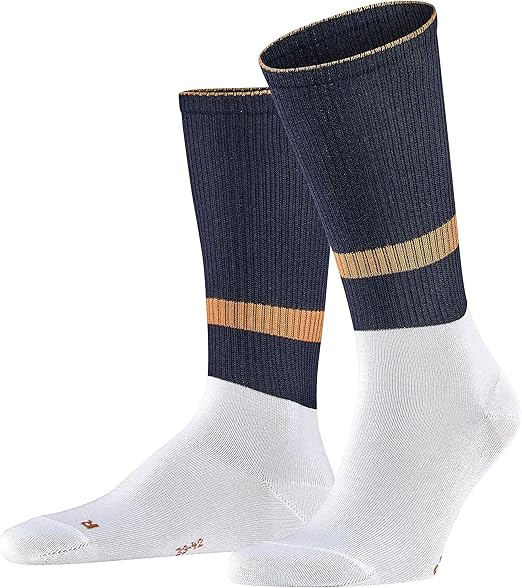 FALKE Men's Created Basic Calf Socks, White (White 2000), 6/8/2019