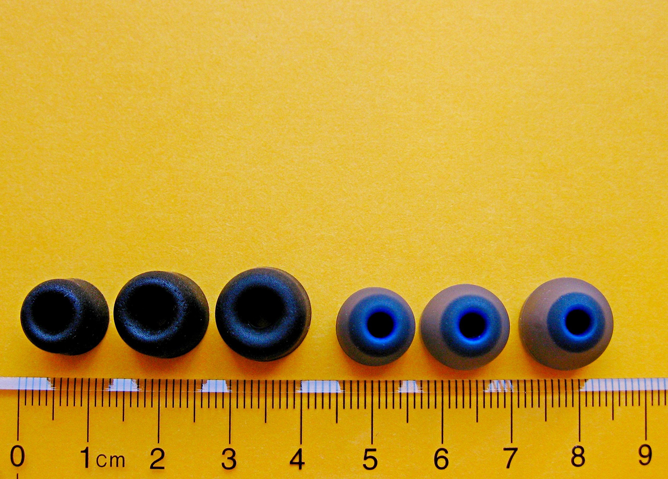 6 Pcs S/M/L ( C-Bl ) Ricambio Copriauricolari Microauricolari Per Jaybird X3 IN - Foto 7