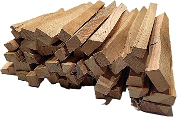 13 Split Oak Firewood Logs, Kiln-Dried Fire Wood for Fire Pit, Seasoned Campfire, Split Wood for Solo Stove 20lb