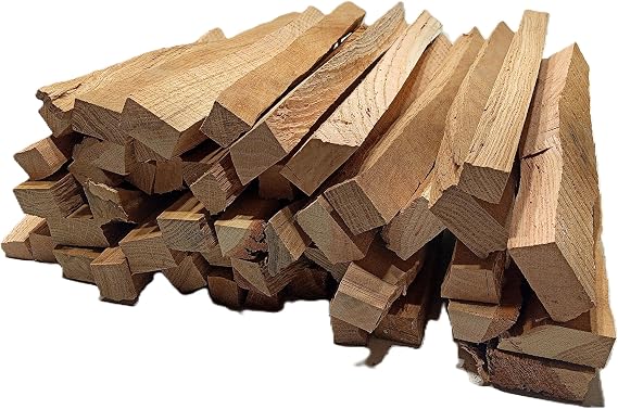 13 Split Oak Firewood Logs, Kiln-Dried Fire Wood for Fire Pit, Seasoned Campfire, Split Wood for Solo Stove 20lb
