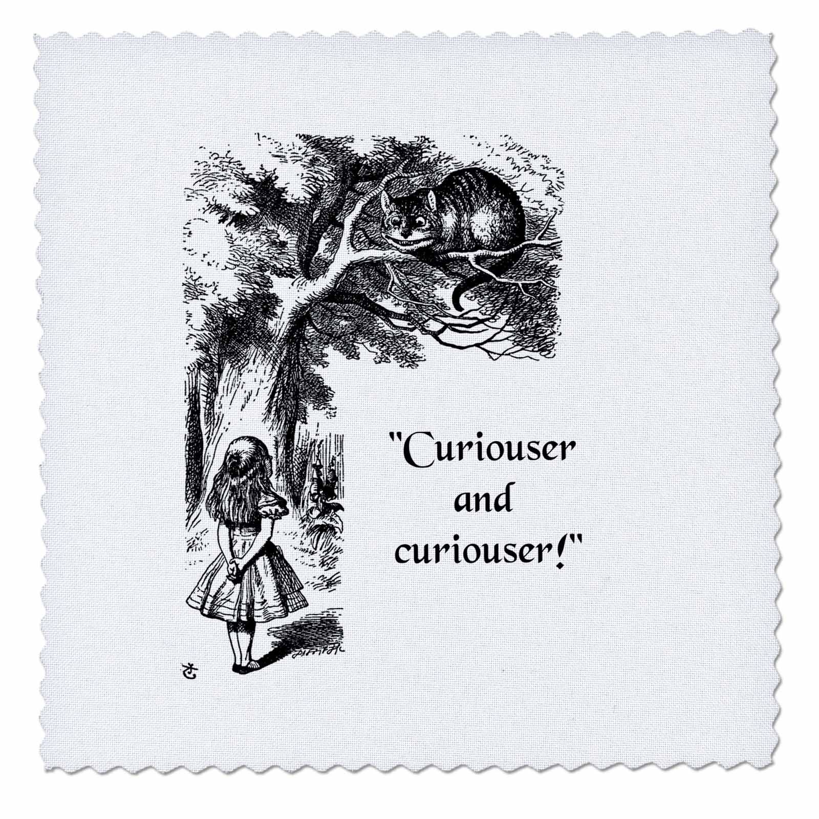 Amazon.com: 3dRose Curiouser and Curiouser - Alice in