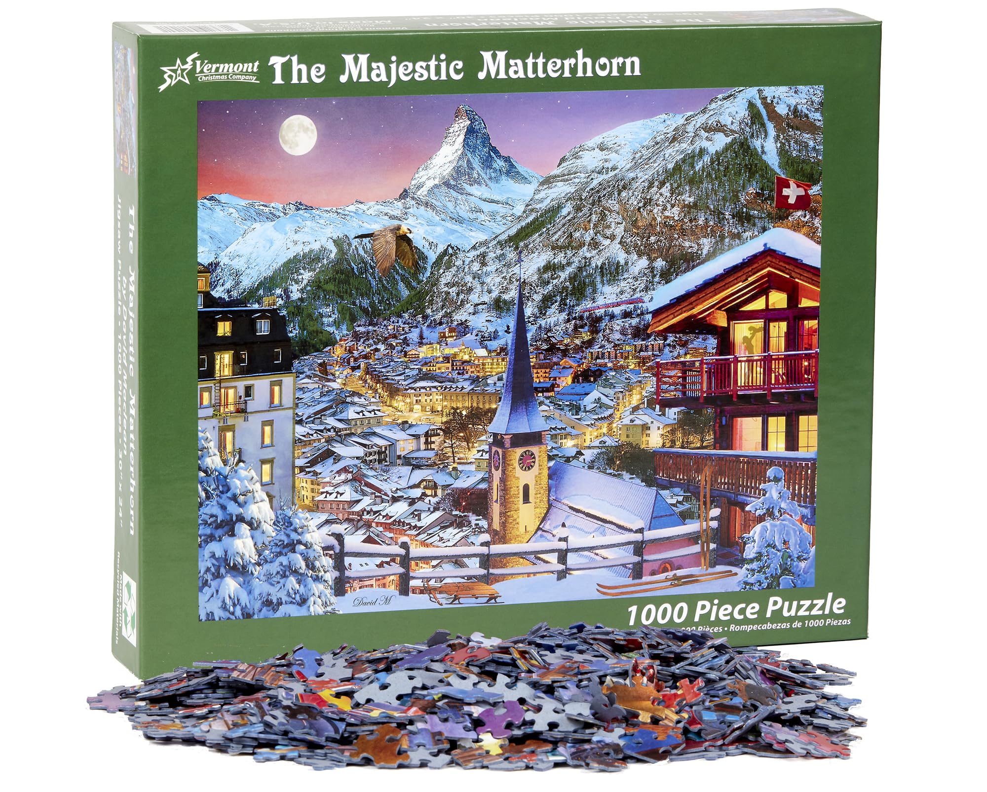 【西ドイツ製】マッターホルン ジグソーパズル2000ピース 未開封品 西ドイツ製】マッターホルン ジグソーパズル2000ピース 未開封品