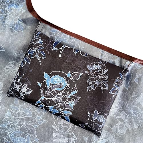 Miniatura 9 de allydrew P73983 - Bolsas de comestibles reutilizables de nailon plegables grandes y pequeñas, juego de 2