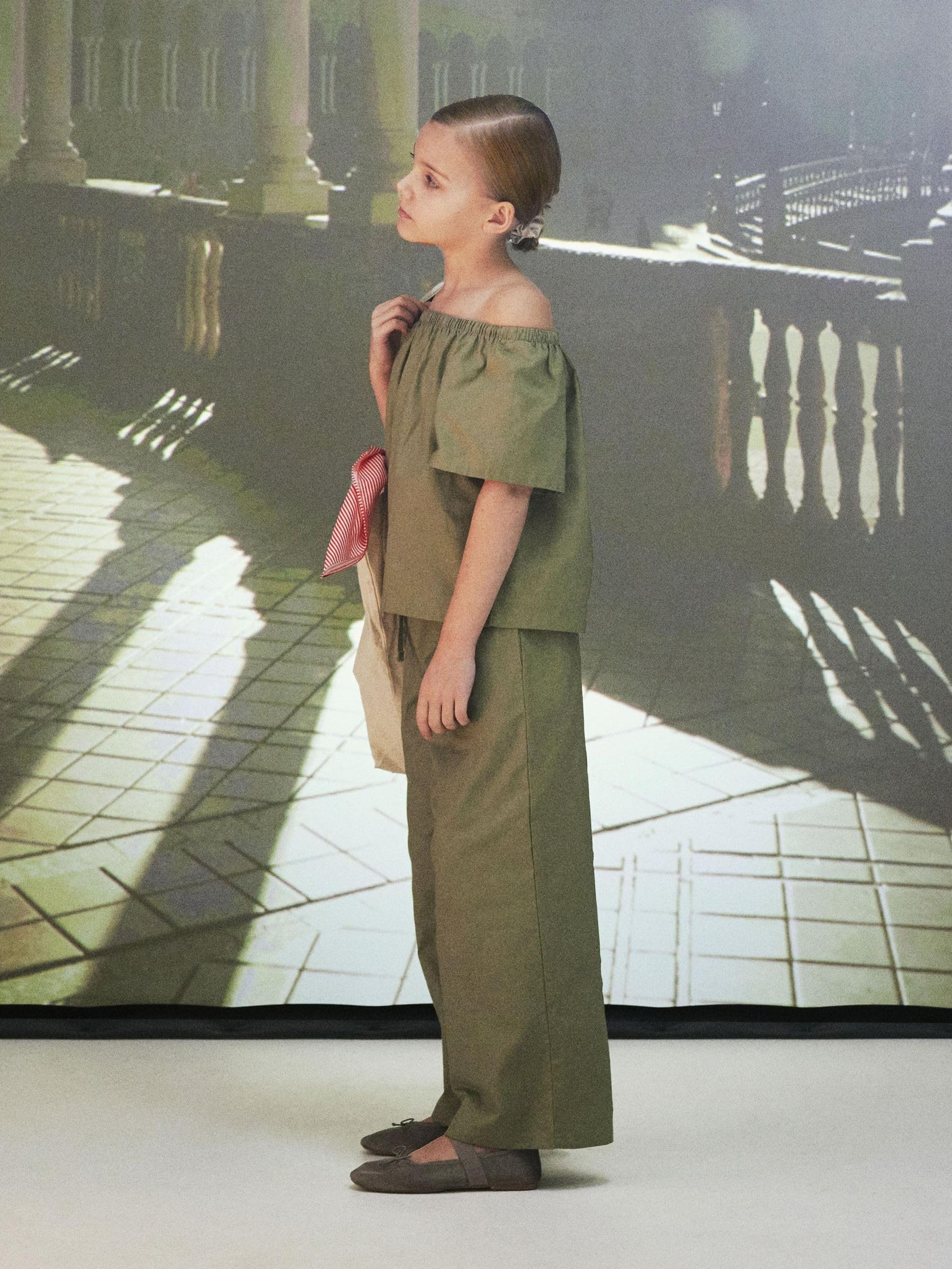 NAME IT Nkfnetop Deniza Top, Vert, 146 cm-152 cm