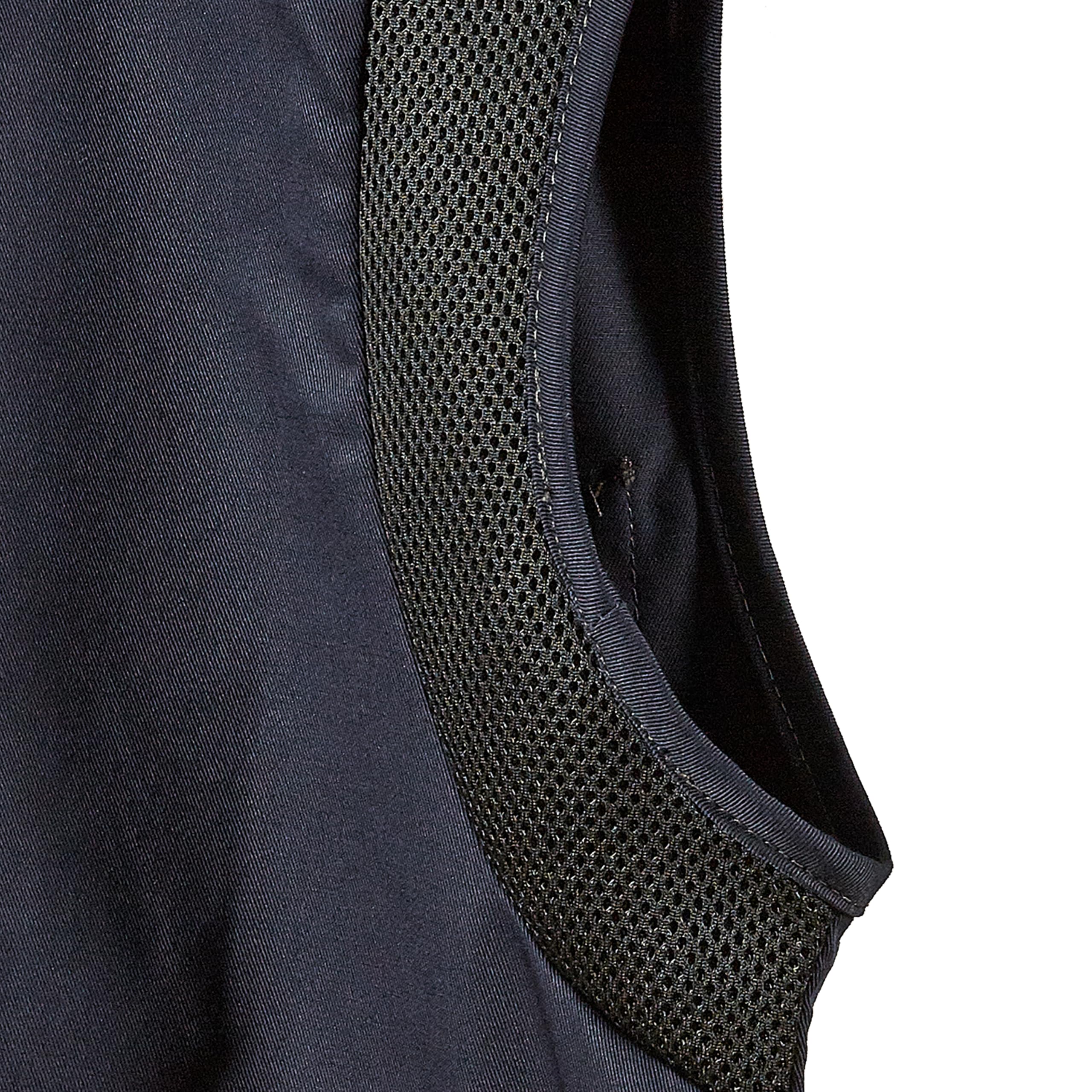 U-POWER DON'T WORRY... BE HAPPY! Gilet Da Lavoro Con Tasche Fun Deep Blue Gilet da Lavoro con Tasche FUN Deep Blue Uomo (Pacco da 1)
