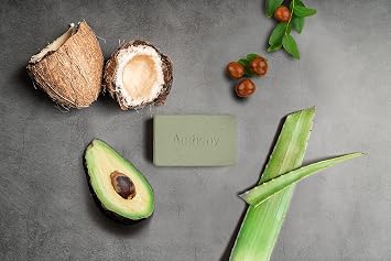 Anthony Men's Buff It Hydrating Soap Bar, 5 Oz - Enriched with Jojoba Beads, Aloe Extract, Avocado & Coconut Oils for Hydrating & Nourishing Body Skin