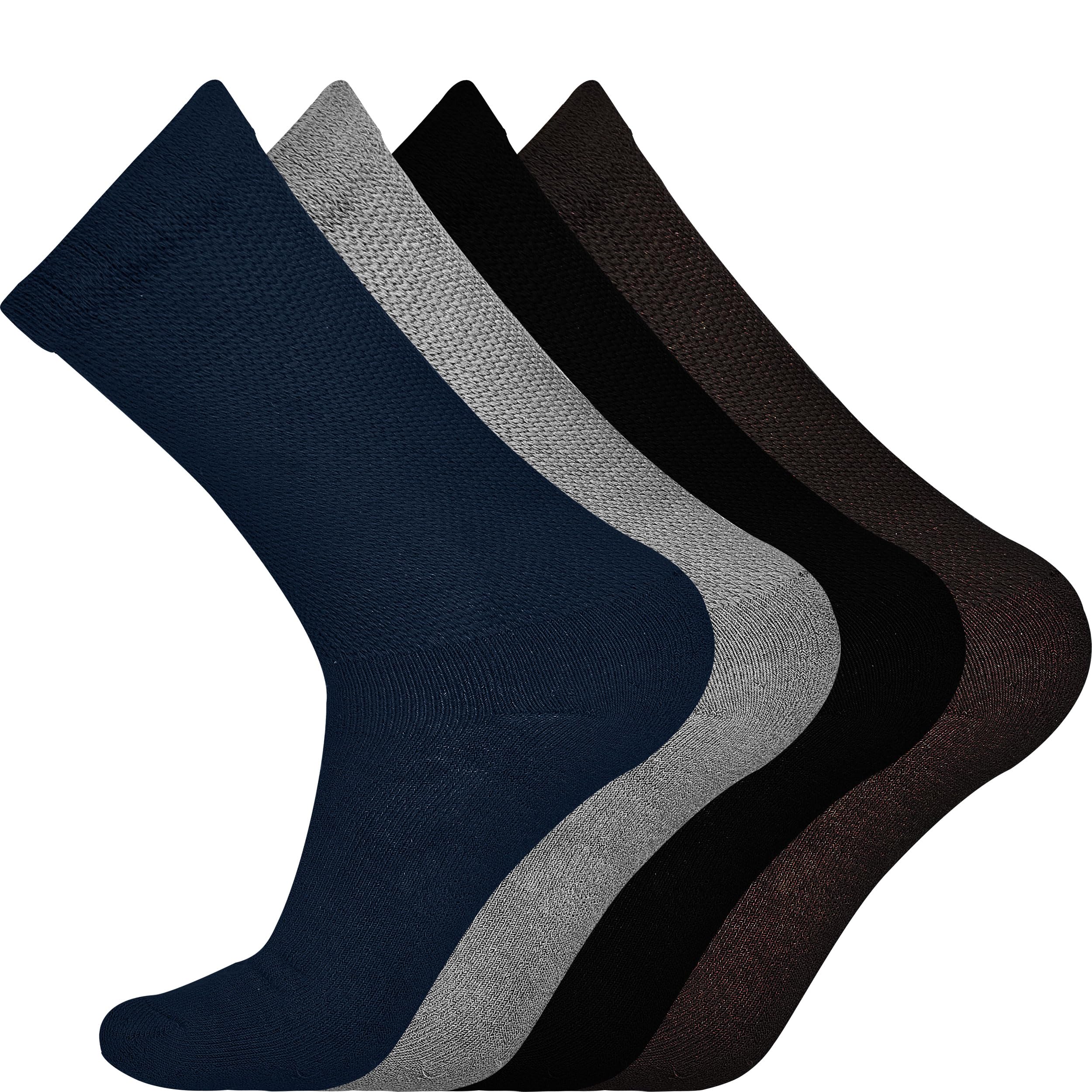 Selecta NowDiabetic Compression Socks For Mens Womens Circulatory Non-Binding Highly Stretchable Crew Socks