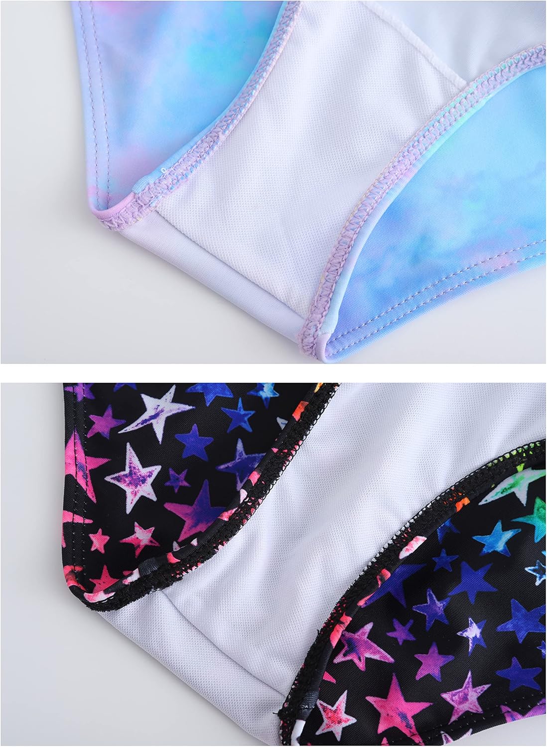 Girls One Piece Bathing Suit Mermaid Printed Beach Swimwear - Image 7