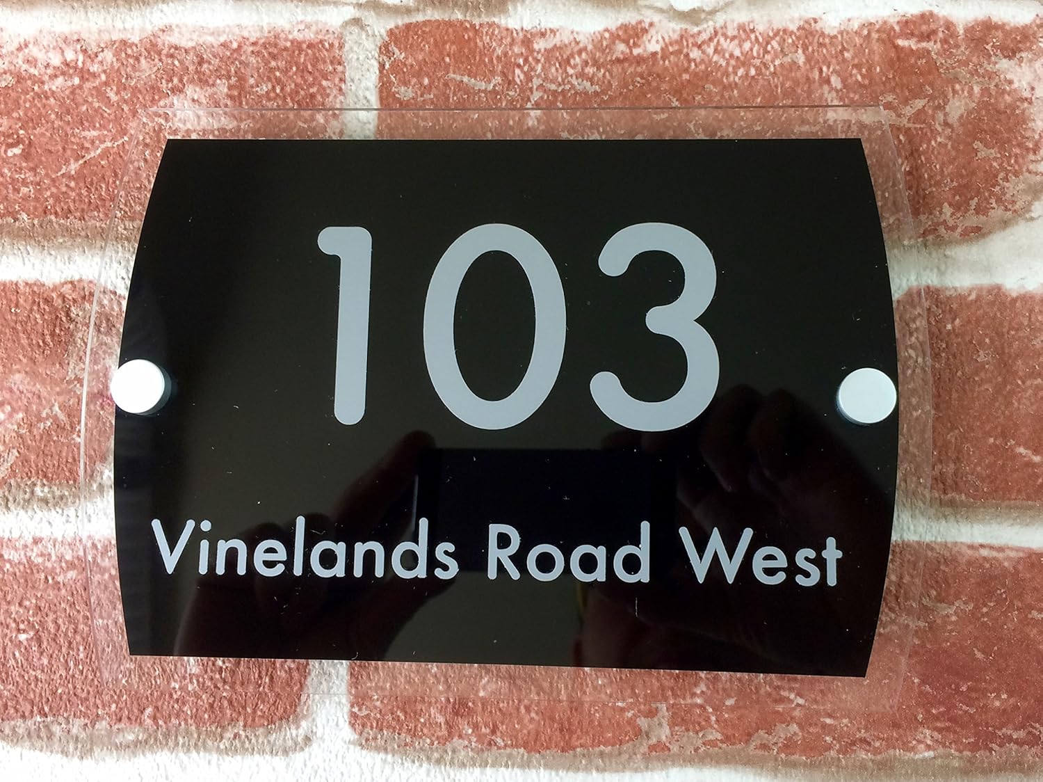 DSD Supplies ltd Personalised Acrylic House Sign Plaque