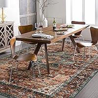 Vista 29 de Moynesa Alfombra Pasillo Ultra-Delgada Lavable - Alfombra Pasillo Antideslizante 2x6 Sin Deslizamiento Alfombra Cuarto de Lavado, Alfombra Vintage