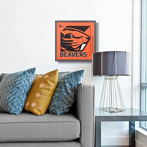 Miniatura 2 de YouTheFan NCAA Oregon State Beavers 3D Logo Series - Arte de pared - 12 x 12
