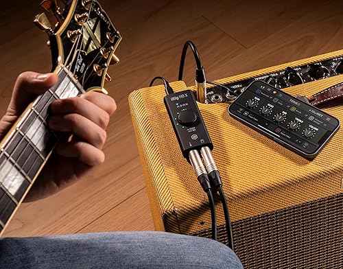 Miniatura 7 de IK Multimedia iRig HD X - Interfaz de audio para guitarra, grabación de música de 96 kHz, 24 bits, para iPhone, iPad, Mac, iOS y PC con cable