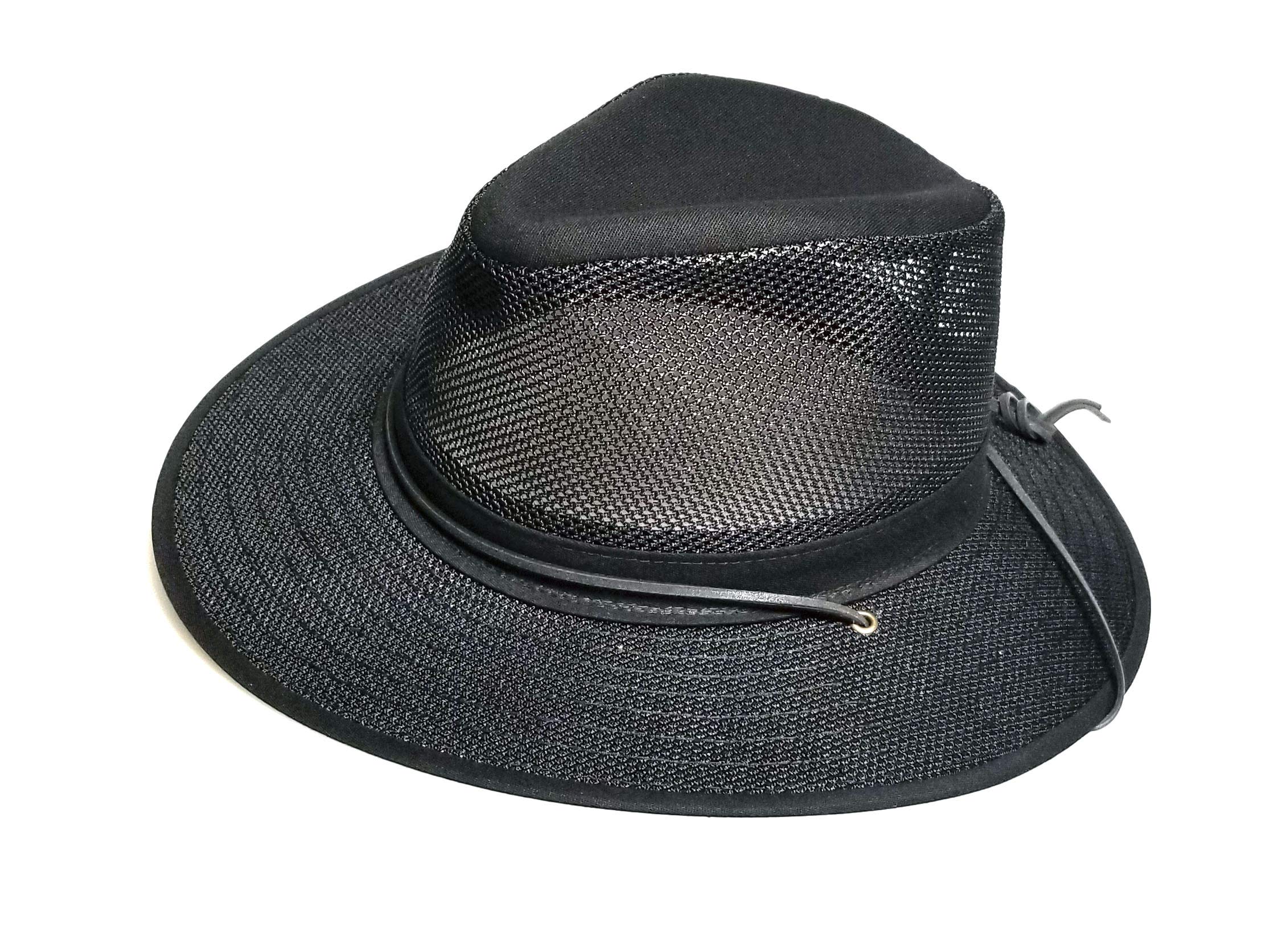 Black＆Silver by Henschel Henschel Aussie Mesh Breezer Hat - Packable Sun Protection
